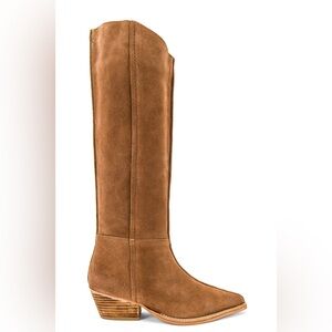 Free People Sway Low 2.0 Slouch Boot in Tan | USED